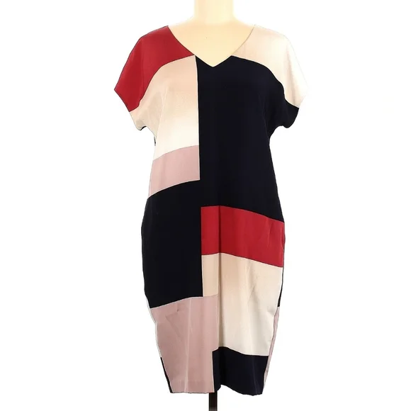 strapless open back dress Satin Red Classy Cup Mini Fit Dress